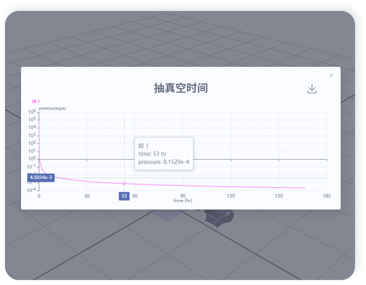 Vacuum AI 真空模型计算结果图表